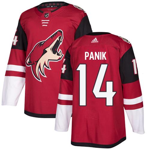 Adidas Coyotes #14 Richard Panik Maroon Home Authentic Stitched NHL ...